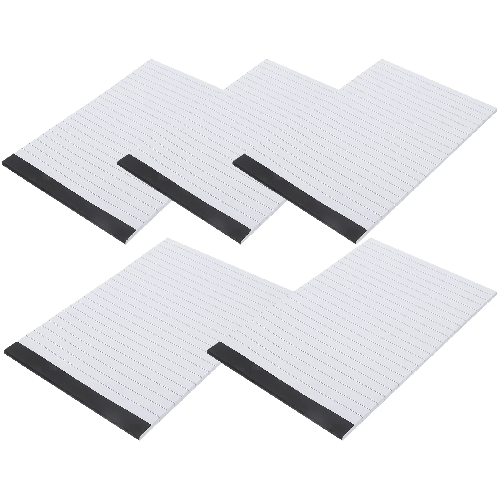 

5 Books Notebook Writing Tablet Paper Notepads of Tear off Scratch for Office Supplies