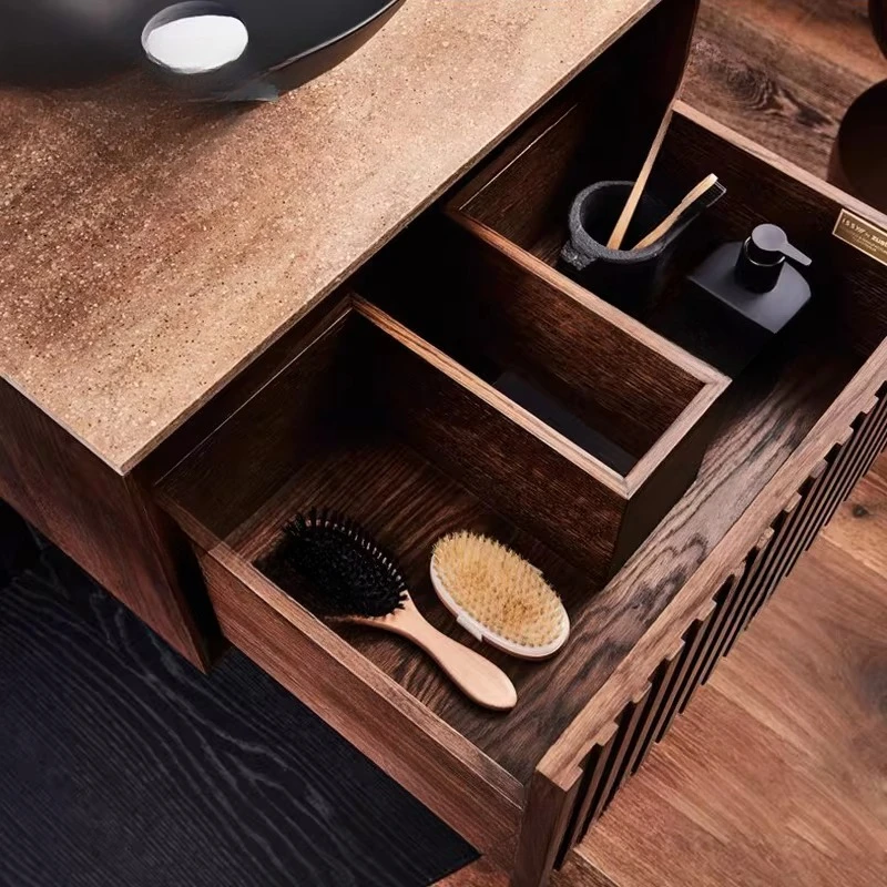 

Bathroom Cabinet Solid Wood Washbasin American Bathroom Washbasin