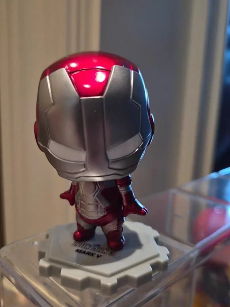 Hot Toys Cosbi Marvel Iron Man 3 Bobble Head Confirmed Figure Series 1 Blind Box Collectible For Superhero Movie Collectors view 6