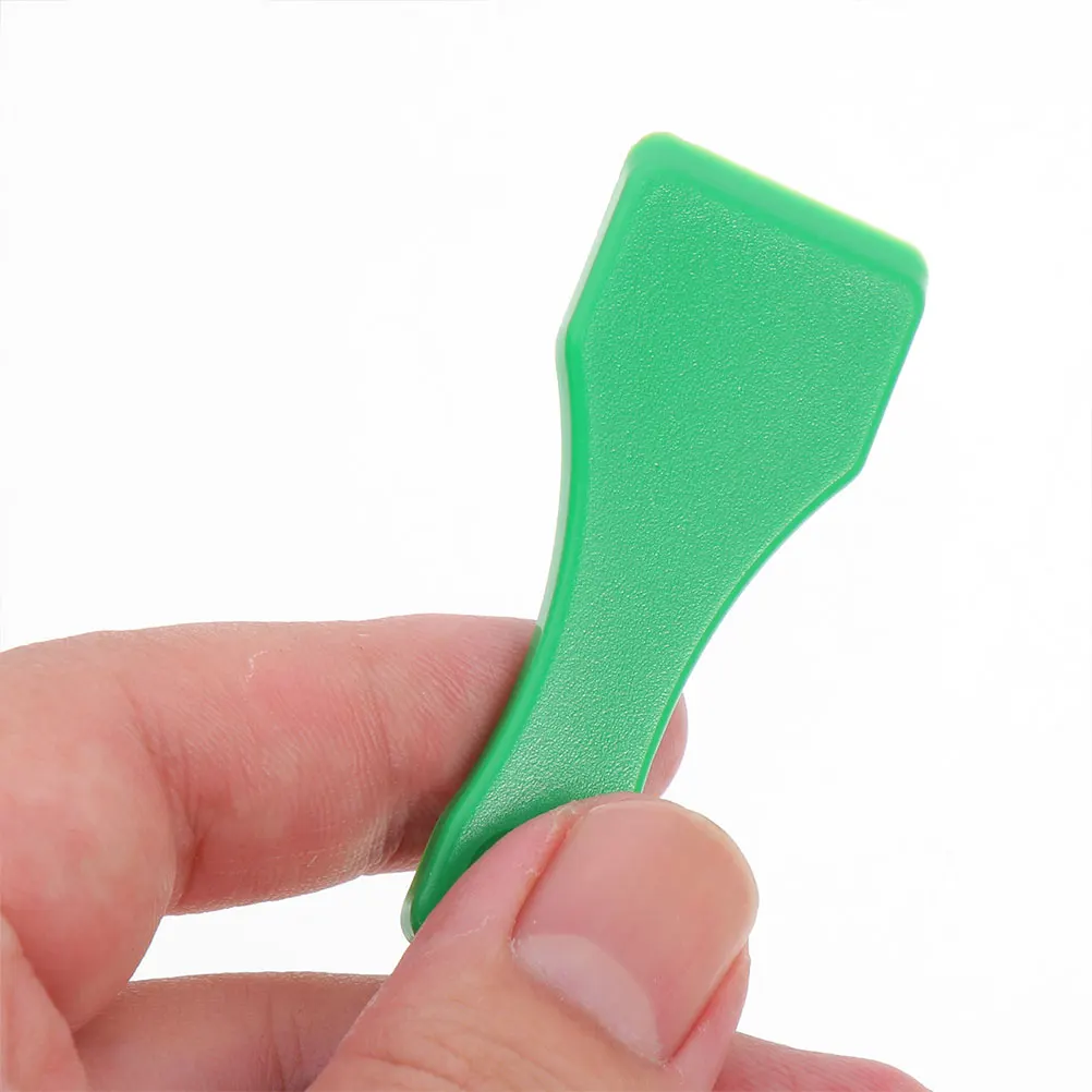 

20 Pcs Plastic Lottery Scratchers Keychain Ticket Scraper Ergonomic Label Remover Film Scraping Tool Card Scratch Plate