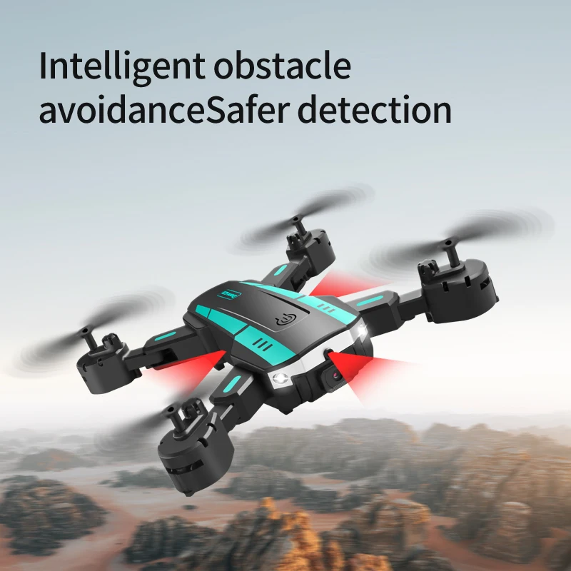 New T6 Drone 4K HD Obstacle Avoidance Dual Camera Remote Control Aircraft Aerial Photography Quadcopter Foldable Toys Gift HOT