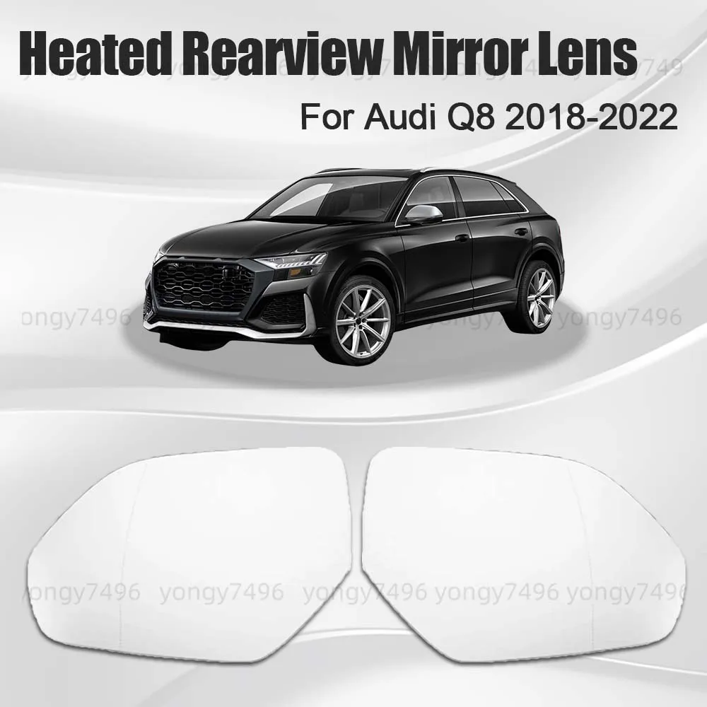 

Car Wide Angle Heated Rearview Mirror Lens For Audi Q8 2018 2019 2020 2021 2022 Car Rearview Accessories Heat The Lenses