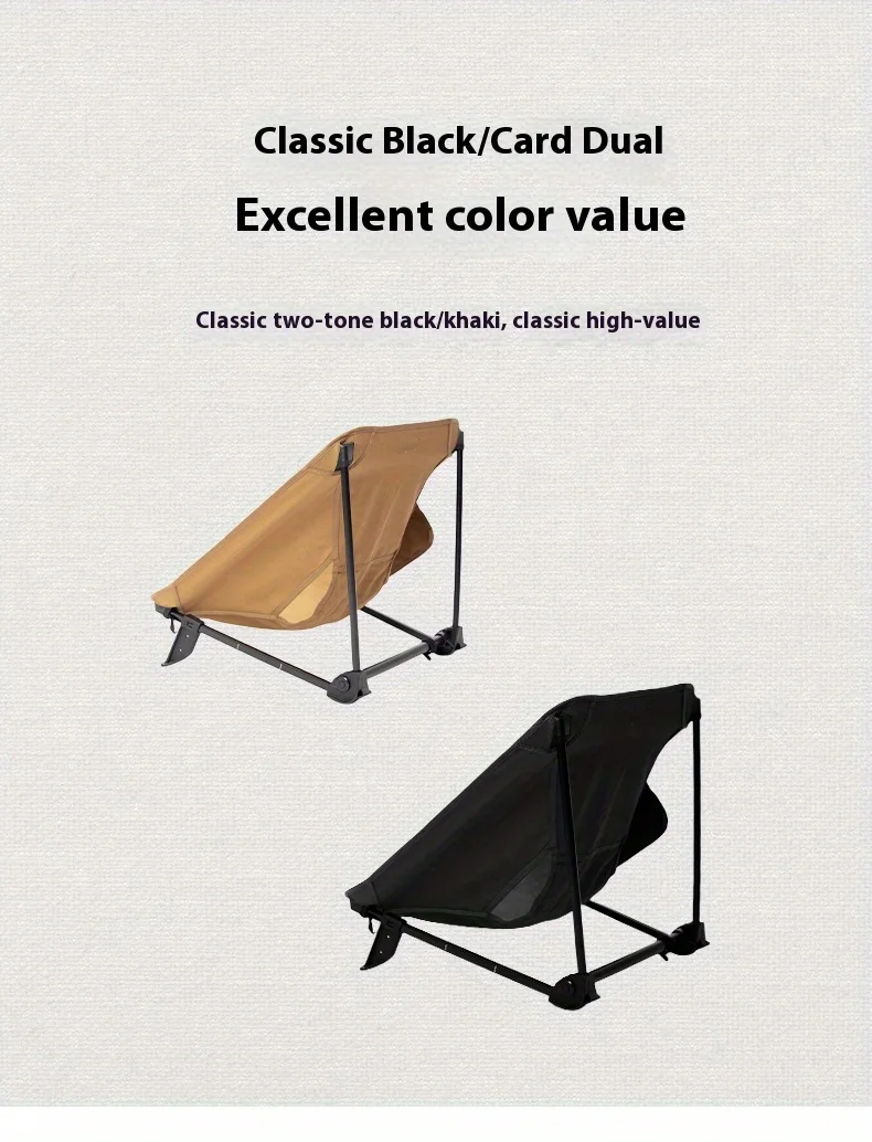 playa porttil de aleacin de aluminio para exteriores, silla plegable ultraligera de tela Oxford para camping  viajes2026
