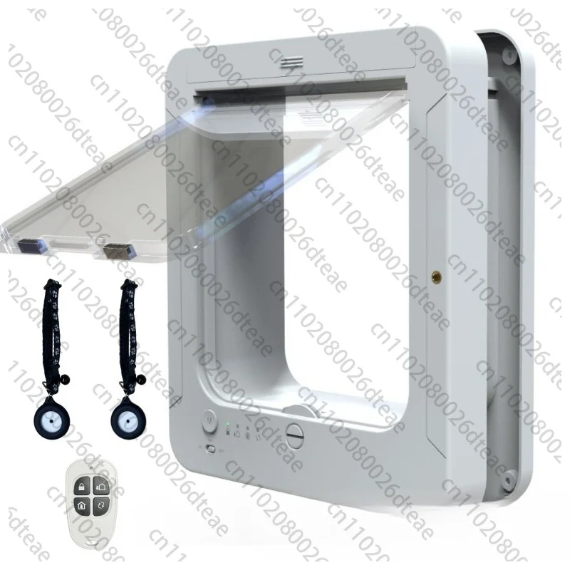 Sensing Smart Cat Door Flap Control Direction Entry Exit Cat Door Intelligent Recognition Cats Hole Electronic Automatic