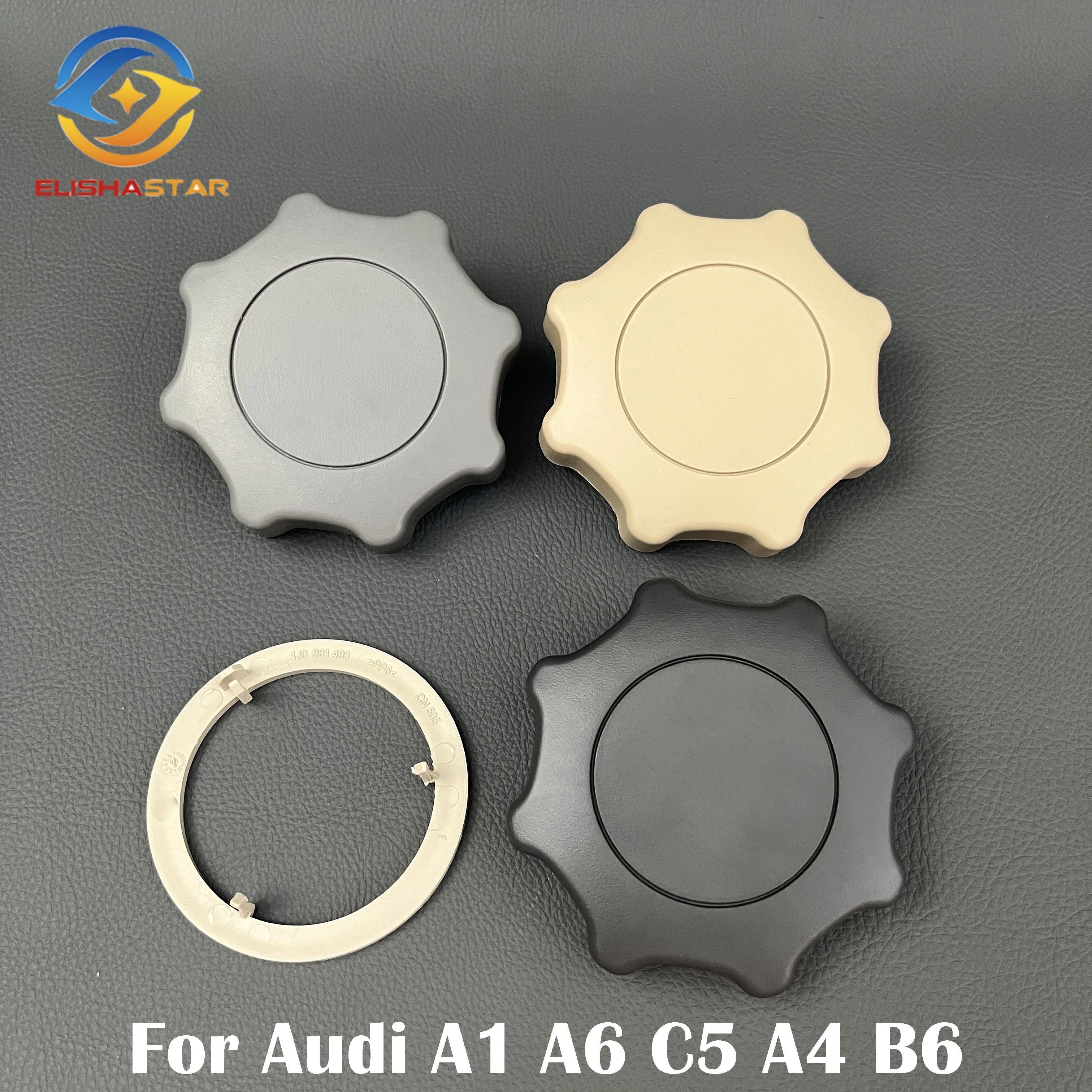 1J0881671F Front Seat Adjustment Knob For Audi A1 A6 C5 A4 B6 Car Adjuster Recliner Handle Cover 1J0 881 671F  1J0881493