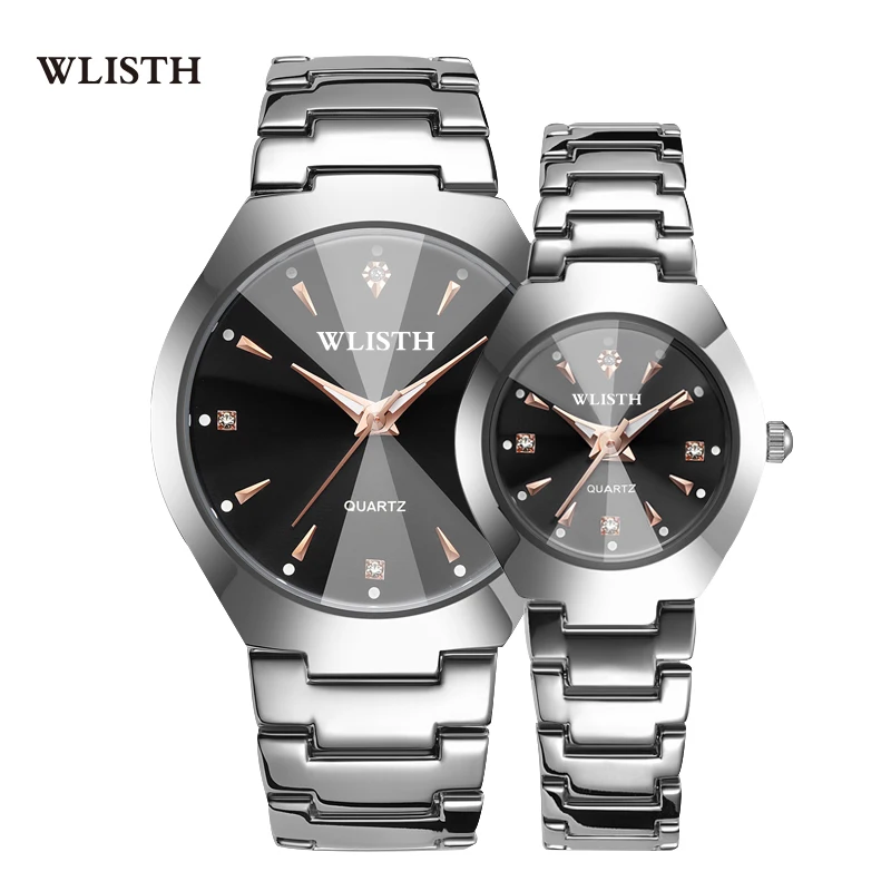 Fashion Couple Watch Waterproof Men's Watch Luxury Quartz Wristwatch Stainless Steel Lady Man's Wristwatch Business Watch Couple