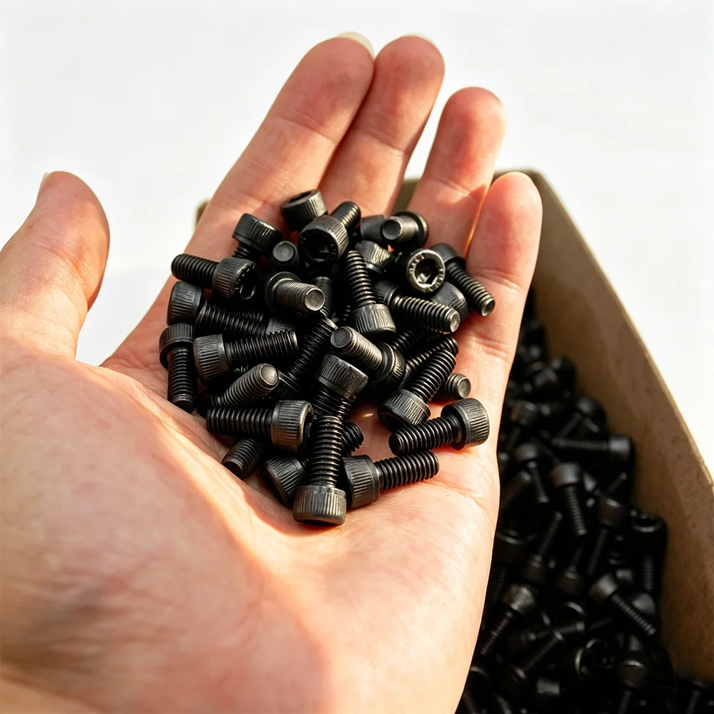 M2 M3 12.9 Grade Alloy Steel Screw Black Oxide Socket Head Cap Screws for FPV Drone 5 inch Frame, Motor Mount, Flight Controller