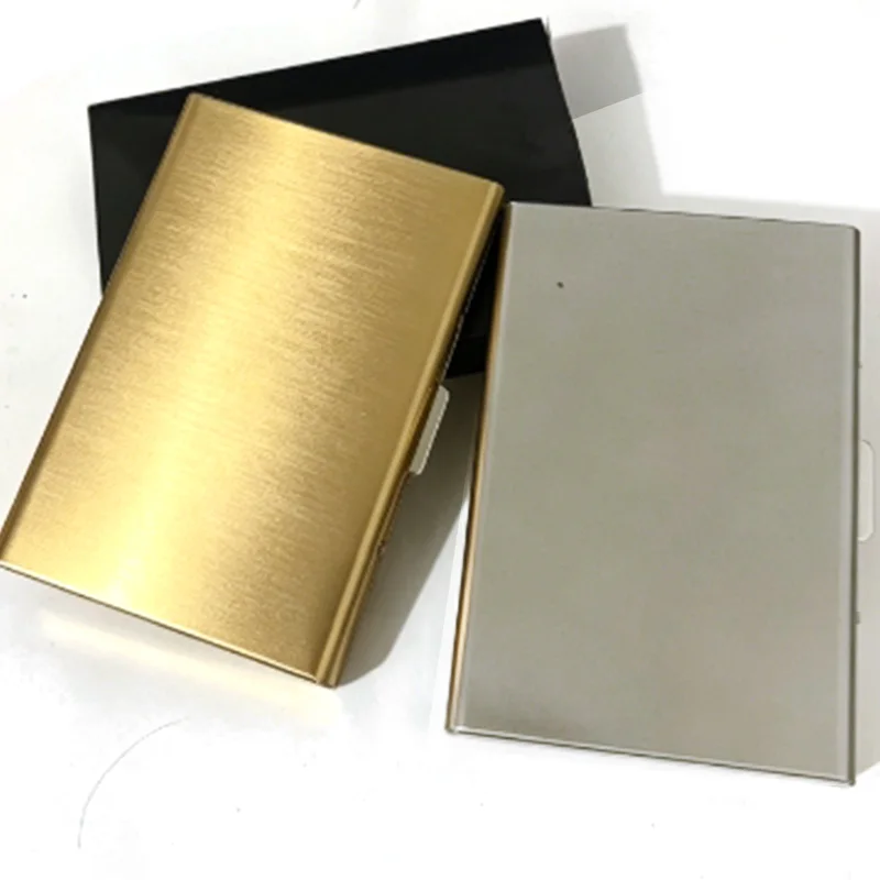Cigarettes Gift Set Cigarette Holder Case 4pcs Smoking Accessories Metal Box Set Portable kit  1 Set Metal Box/Blade view 2