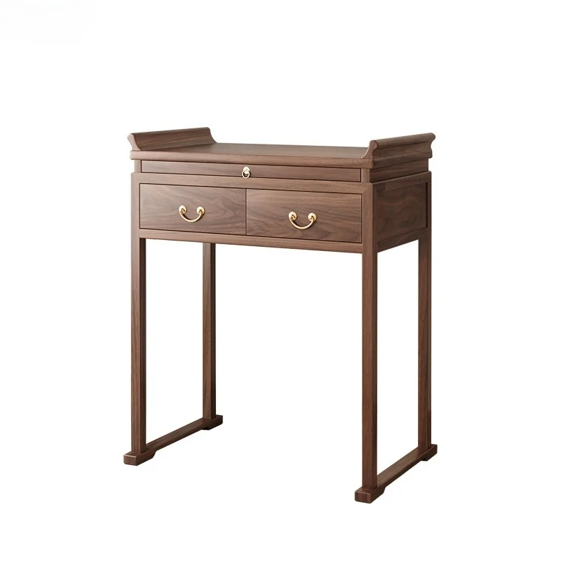 black walnut table incense case household solid wood Buddhist platform Buddhist hall Buddhist shrine shrine