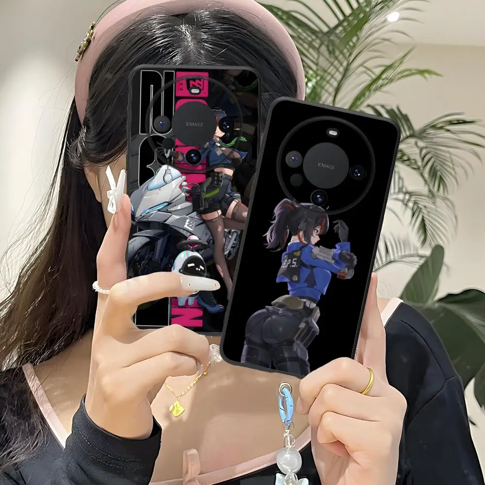 Чехол для телефона Zenless Zone Zero ZhuYuan для Huawei Mate 60 50 40 30 20 10 Pro Plus Lite E 5G с цветным принтом, роскошный чехол