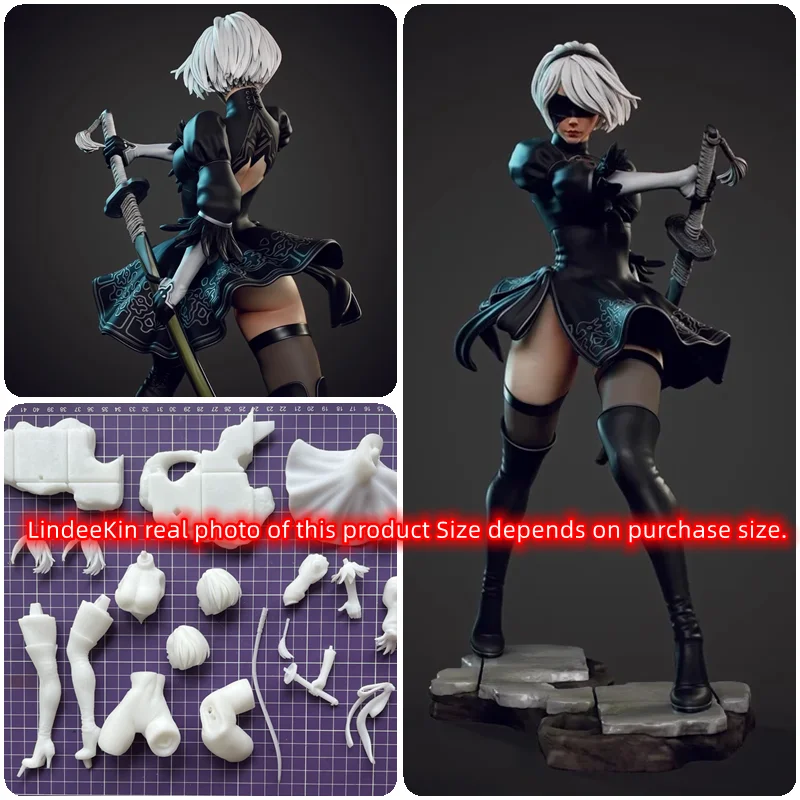 

LinDeekin D138 Customized 3D Garage Kits Unpainted Figure GK Models White resin Unassembled Jigsaw puzzle of character models