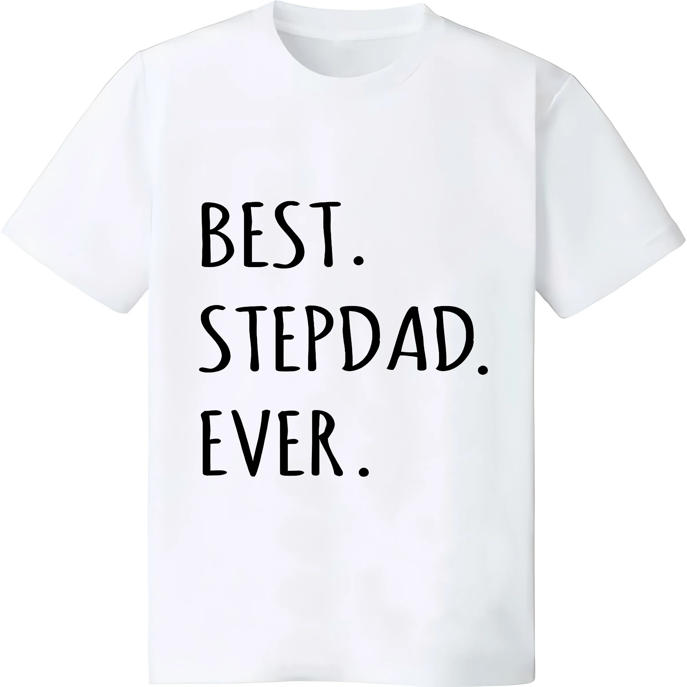 Best Stepdad Ever tshirt capital letter step dad t shirt