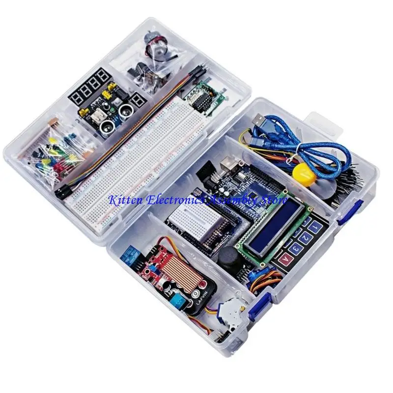 96GD Super Starter Set including 1602 IIC Test Board Jumper Wire Set for Improved Development Board Tutorial