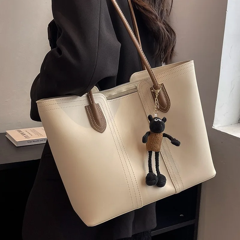 

Новая модная осенне-зимняя повседневная универсальная сумка на одно плечо в корейском стиле - высококачественная пригородная большая сумка Sense