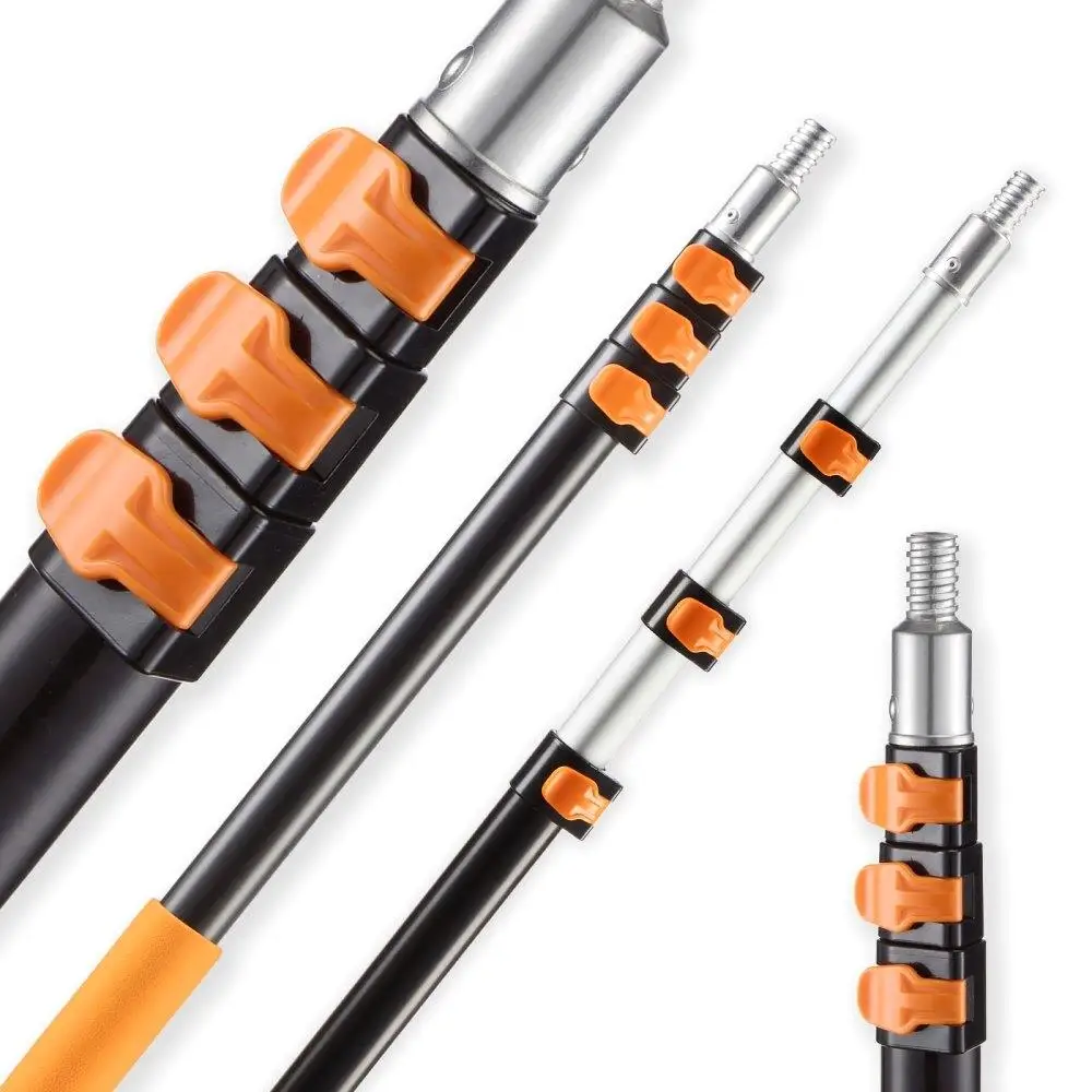 

Telescopic Extension Pole Adjustable 3.8 to 12 Feet Versatile Tool for painting Cleaning and Reaching High Places