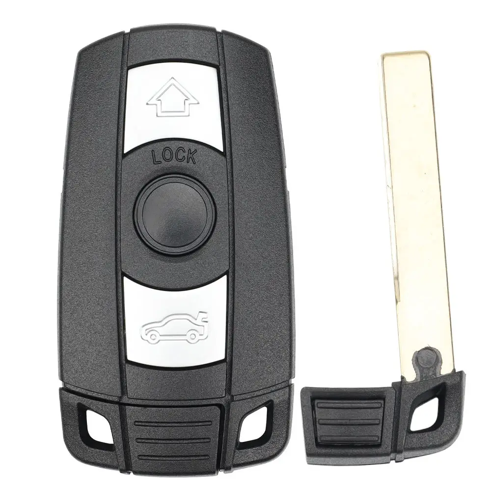 3 Buttons CAS3 Keyless-Go Smart Key FSK 868Mhz PCF7945A HITAG 2 ID46 Chip FCC ID: KR55WK49147 For BMW 2004-2010 3/5/7 Series