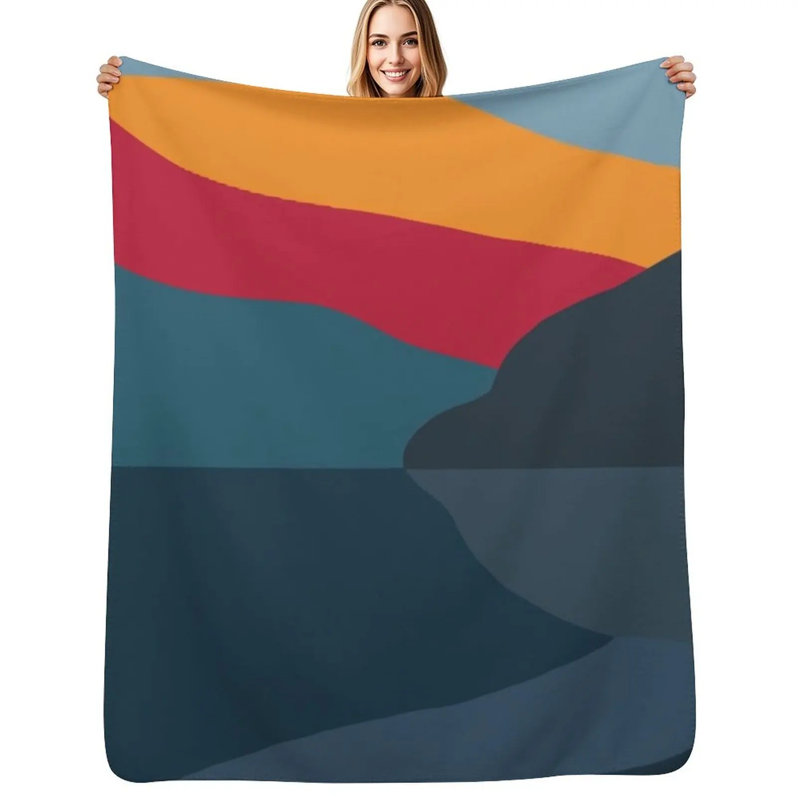

Abstract victor painting Throw Blanket Soft Soft Plush Plaid warm for winter Kid'S Blankets
