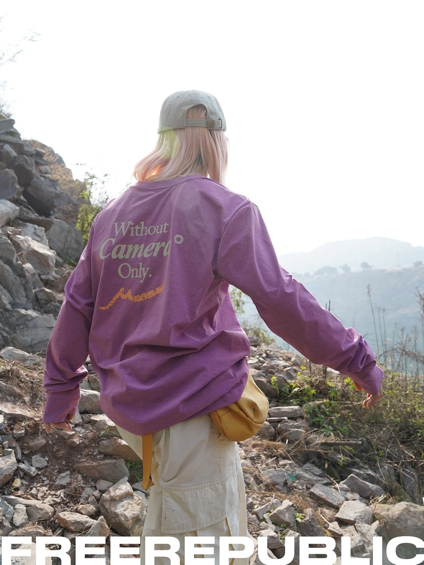Outdoor Adventure Uva - เสื้อยืดแขนยาวแห้งเร็วสำหรับกีฬากลางแจ้ง เดินป่า แบบยูนิเซ็กส์ ลายพิมพ์ ดีไซน์พิเศษ ผลิตจากเส้นใยโพลีเอสเตอร์