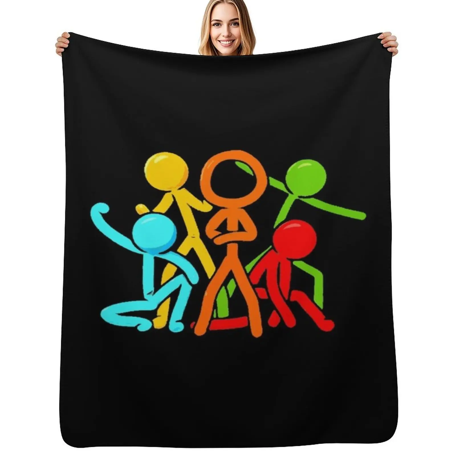 

alan becker Throw Blanket Warm Accent Blanket for Living Room Decoration