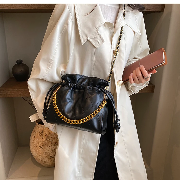 

Famous brand design bags for women 2023 luxury bolso replica Fashion Retro Handbag Female tote bag shopping bag Bucket bag