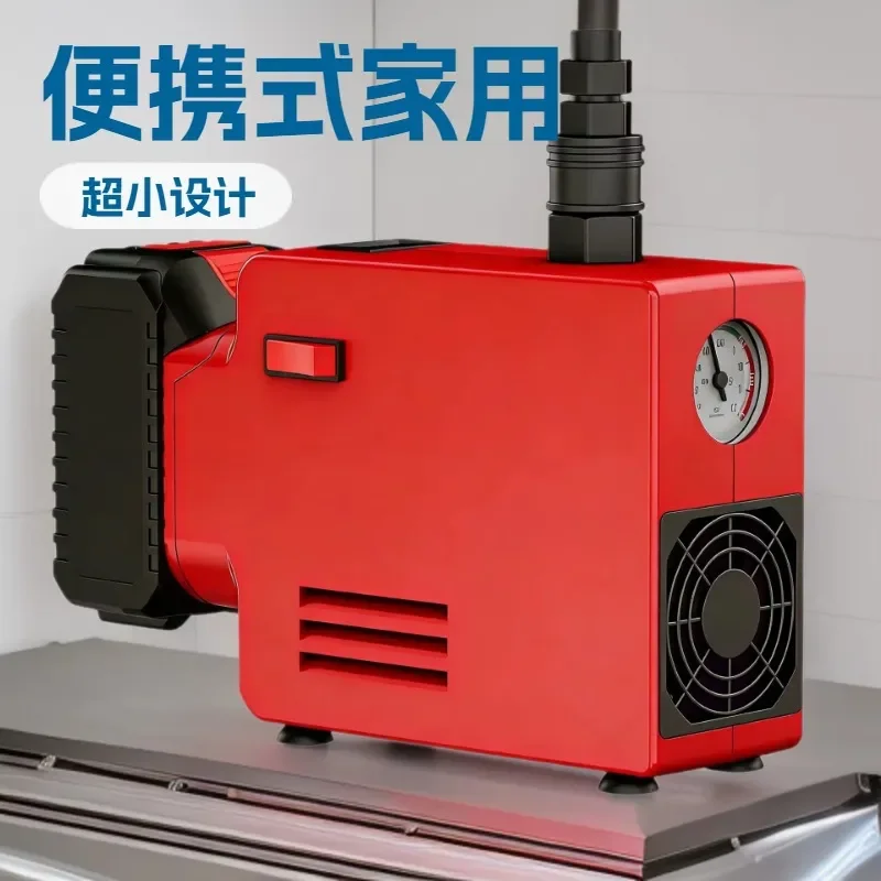 Mini Air Compressor Brushed Lithium Battery Portable Small Household Ultra Compact Pump For Tire Inflation Nail Gun Tool