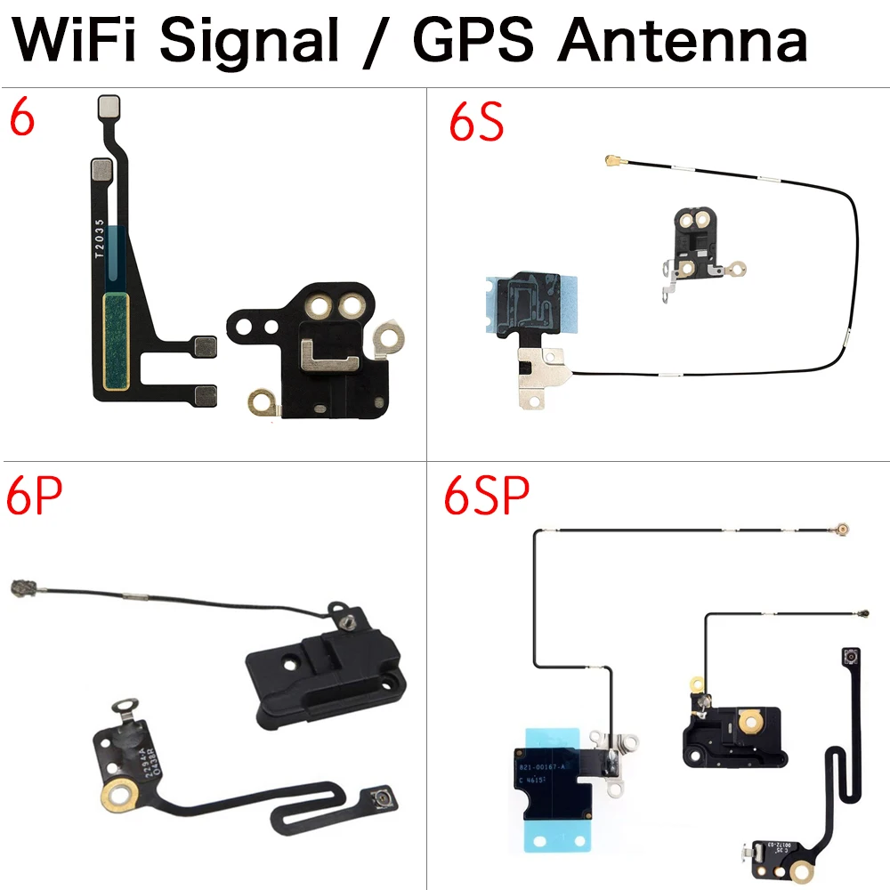 WiFi + GPS Antenna Signal Flex Cable For iPhone 6 6P 6s 7 7P 8 Plus X Repair Replacement Parts