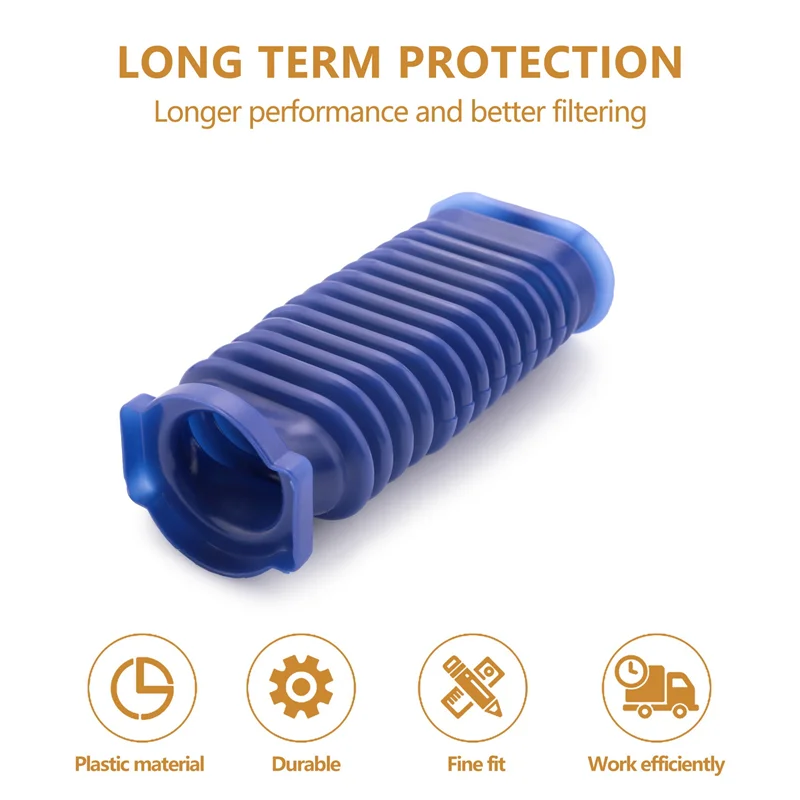 Drum Suction Blue Hose Fittings for Dyson V7 V8 V10 V11 Vacuum Cleaner Replacement Parts