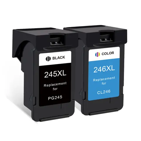 Royek For Canon 245 246 XL Ink Cartridge Remanufactured Pixma IP2820 MX492 490 MG2420 2520 2920 TS202 Printer PG CL