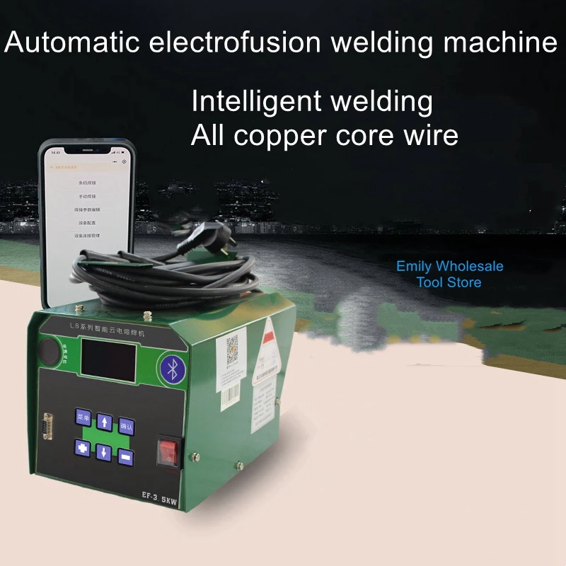 

Gas series PE electrofusion welding machine wire mesh skeleton pipe automatic welding machine electrofusion pipe fittings