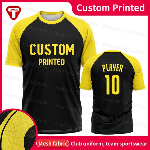 Imagen 2 del producto Camiseta deportiva de cuello redondo, camisa publicitaria personalizada, ropa de trabajo con número personalizado, para exteriores