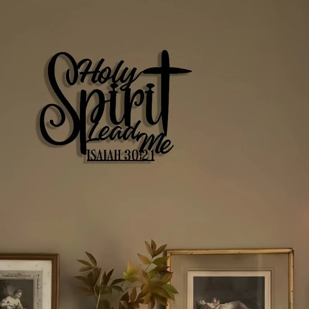 CIFBUY Faith Metal Wall Art Iron Sign Abstract Elegant Decor For Home Office Farmhouse Bar Cafe Patio Bedroom Kitchen Plaque