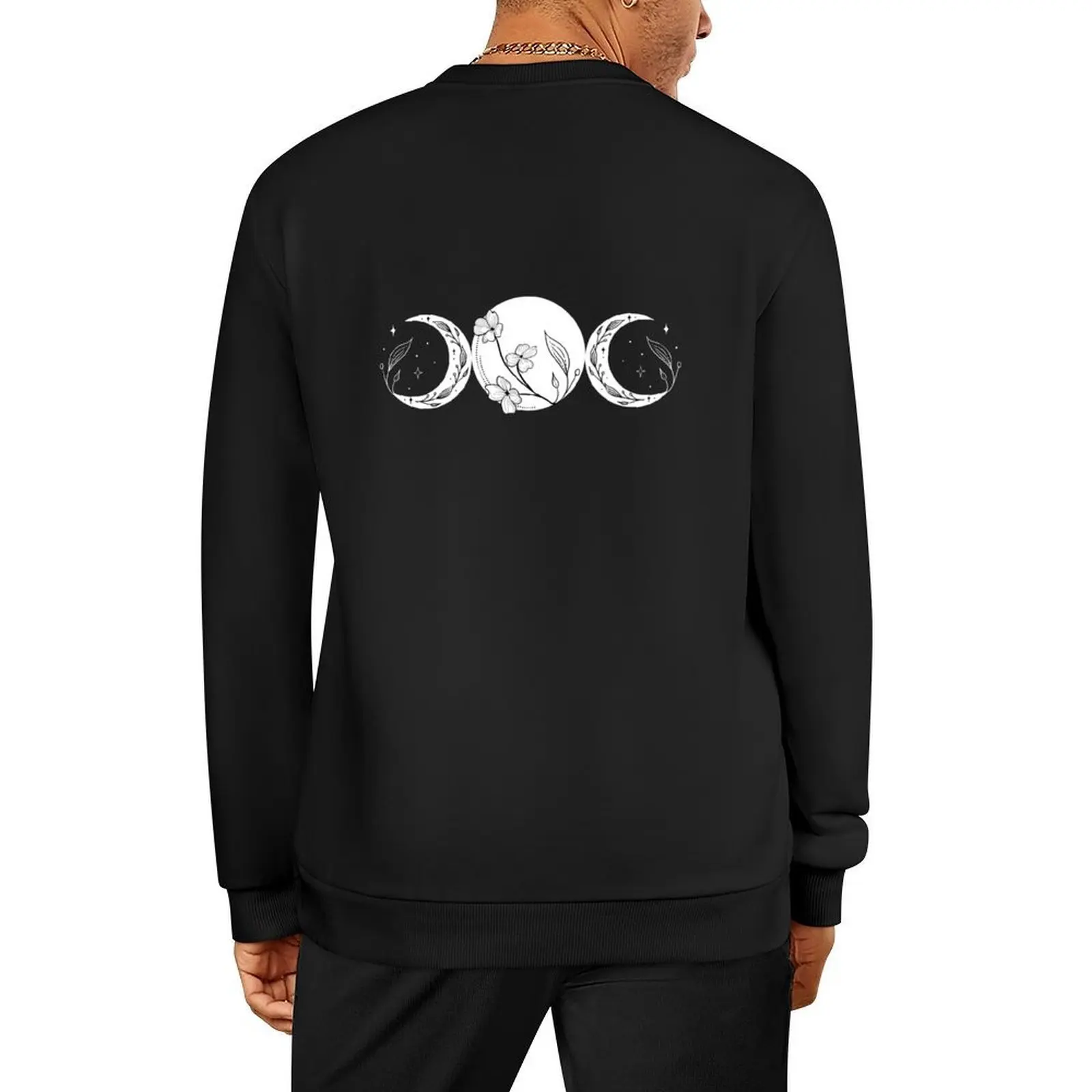 

Triple Moon Goddess Witch Wicca Pullover men clothing men's autumn clothes men's clothes mens designer clothes pullover