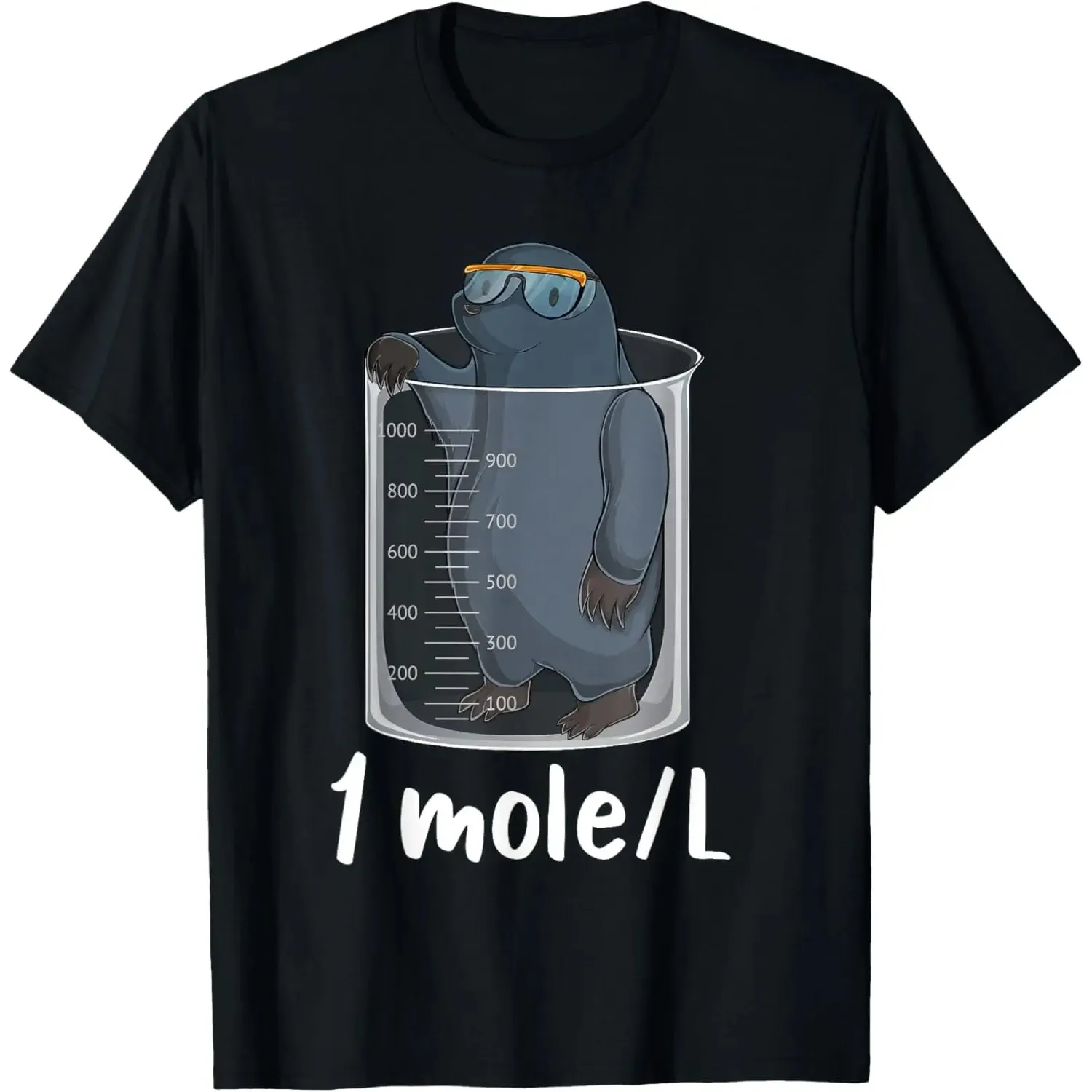 Camiseta Gráfica Engraçada de Ciência com Estampa de Caralho no Beaker para Estudantes e Professores de Química