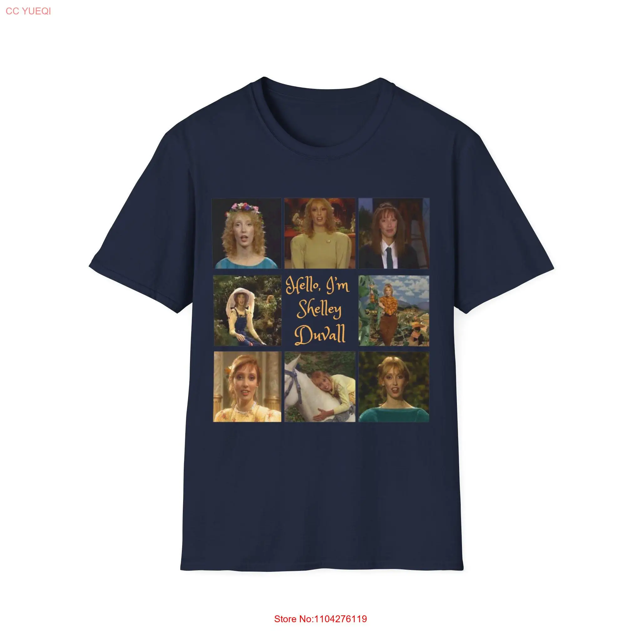 Hello I'm Shelley Duvall T Shirt Faerie Tale Theatre 80s Television Nostalgia Welcome to Fairy long or short sleeves