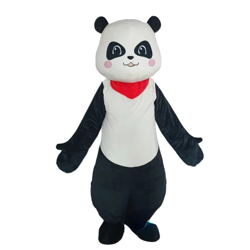 Panda Bear Mascot Costume Adult Outfit Dress Parade Festival Animal Suit