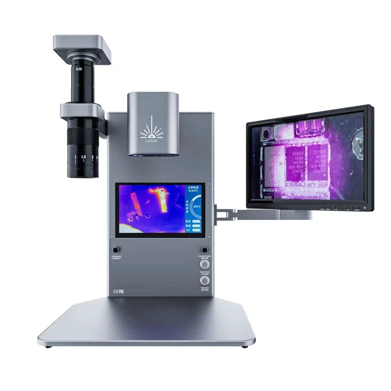 LY IR777 2IN1 Intelligent Thermal Imager Analyzer BGA Rework Station Built-in Laser Heating De-soldering Mobile Repair
