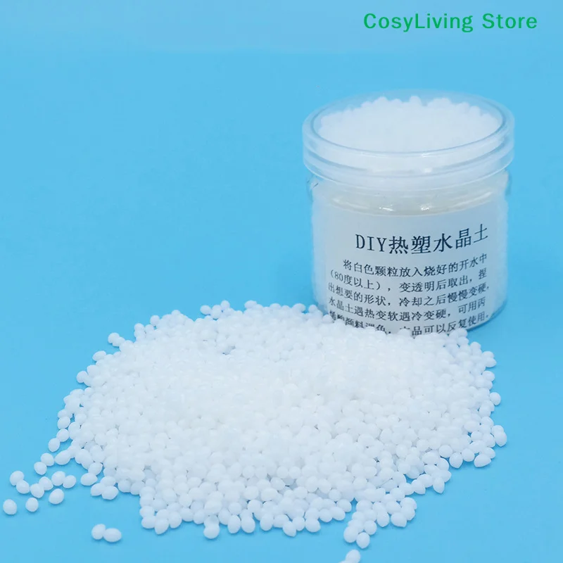 Thermoplastic Pellet - [CL]Polimorfo Termoplástico de 50g/100g, Plástico Ecológico,