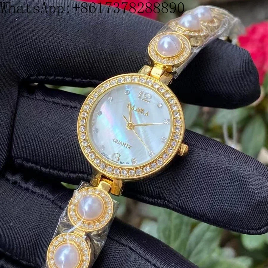 

Medieval Fragrance, Light Luxury, Retro Literature Pearl Bracelet, Beimu Plate, Watch Gift