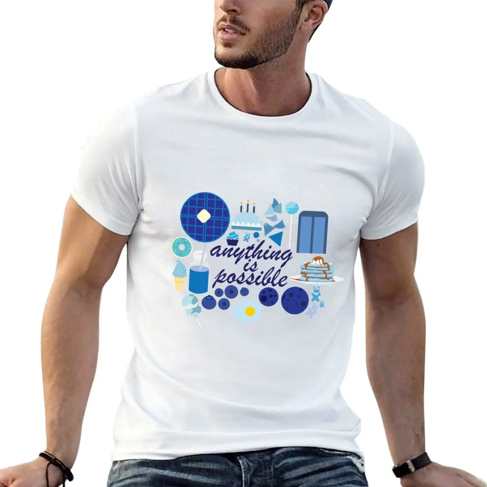 Anything is Possible T-Shirt kawaii clothes oversized mens funny t shirts