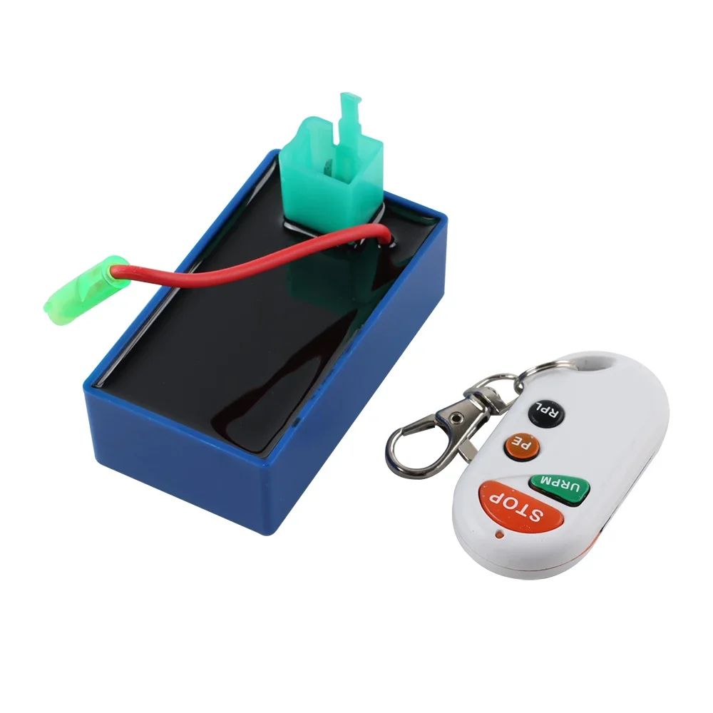 Caixa de ignição cdi para motocicleta, 4 pinos, controle remoto, antirroubo, ignição cdi para onda ativa 110 jet 50 phowix 50 atv150 tornado parte