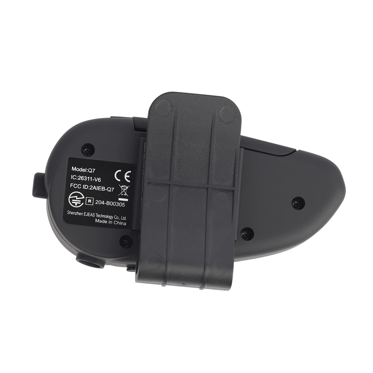 2/1PCS ​ Clip de montaje Base de cinta de doble cara para EJEAS Q7 V4 PLUS Q2 V7 Q8 motocicleta MS8 MS20 casco intercomunicador Bluetooth
