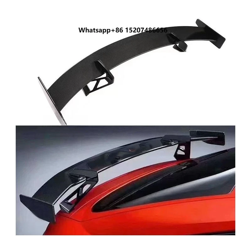 For 2015-2020 , TTS, TTRS Car Modification, Dry Carbon Fiber Rear Spoiler Fixed Wing