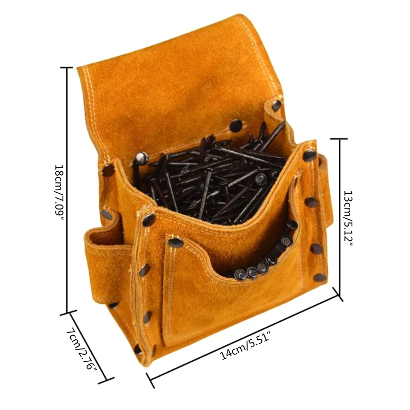 2-piece Hardware Bags Set with Belt for Wrench / Scissors/Electric Drill