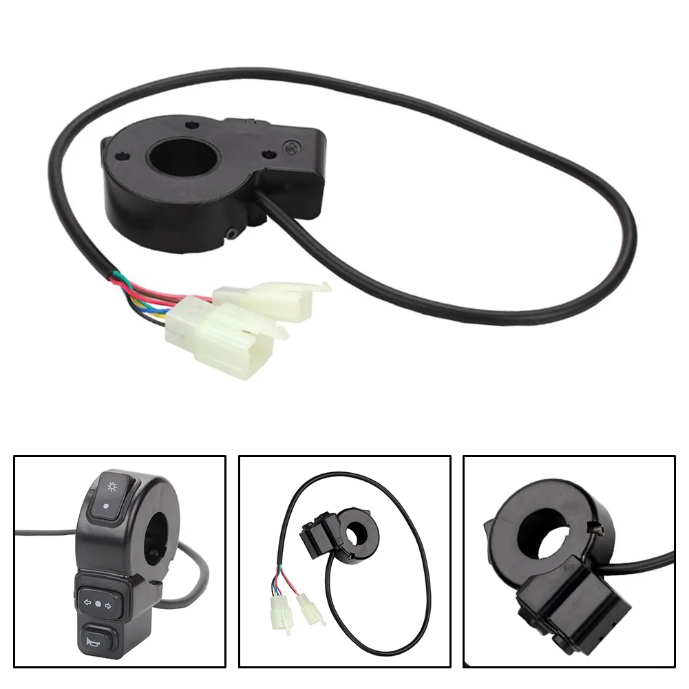 

3 In1 Motorcycle Switch ATV Quad Headlights Turn Signal Horn ON/OFF Button 2024 Hot Sale Brand New And High Quality Discount