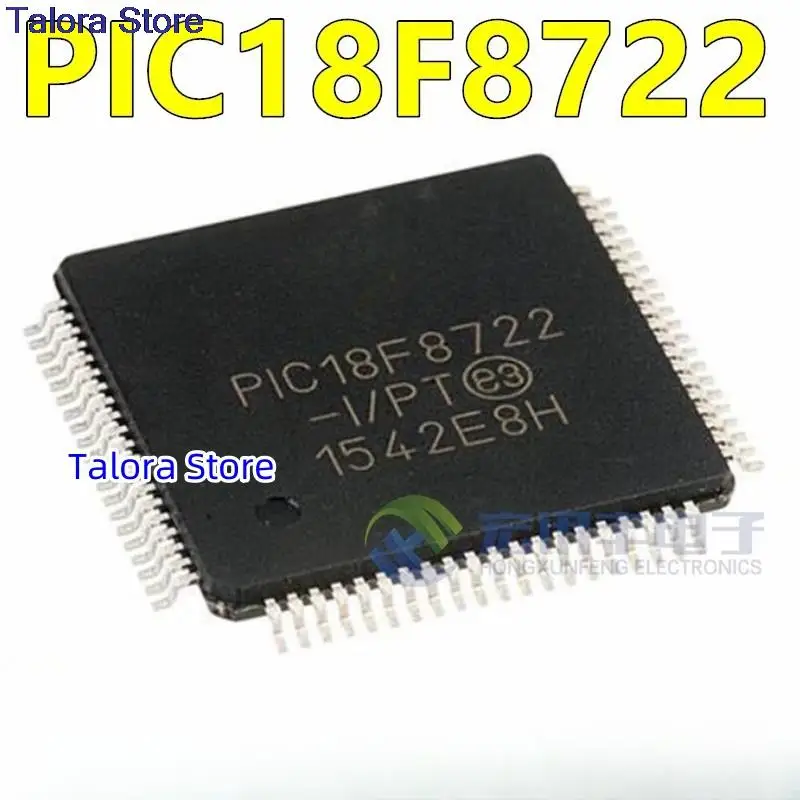 

2PCS~20PCS/LOT PIC18F8722-I/PT PIC18F8722 -I/PT QFP80 New original