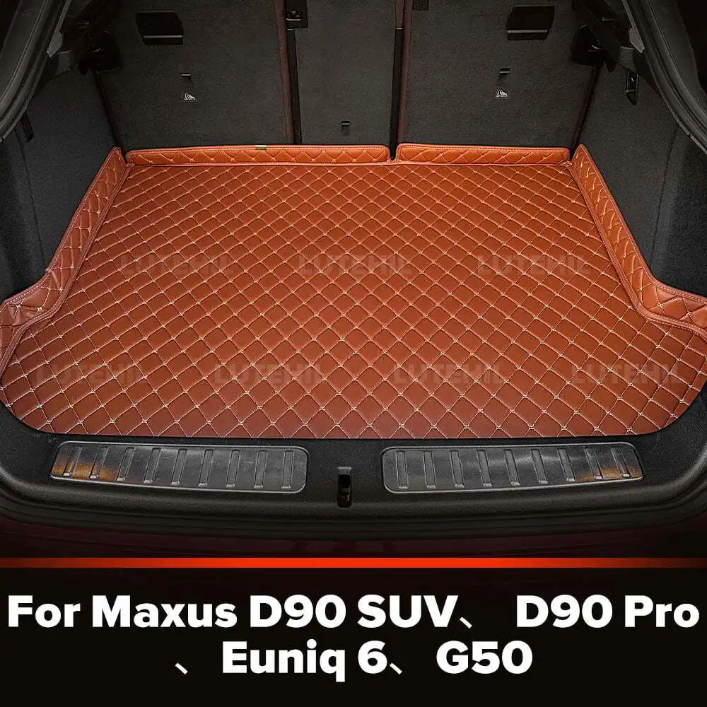 

Для Maxus D90 SUV、 D90 Pro、Euniq 6、G50 Коврик в багажник автомобиля на заказ, защитный коврик от грязи, подкладка для багажника, автомобильные аксессуары для интерьера