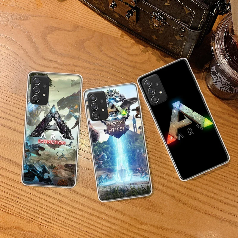 Coque de téléphone de jeu ARK Survival Evolved, étui pour Samsung A15 A25 A35 A55 A16 A26 A36 A56 Galaxy A12 A22 A32 A52S A05S A02S A72 A42 A6 A7