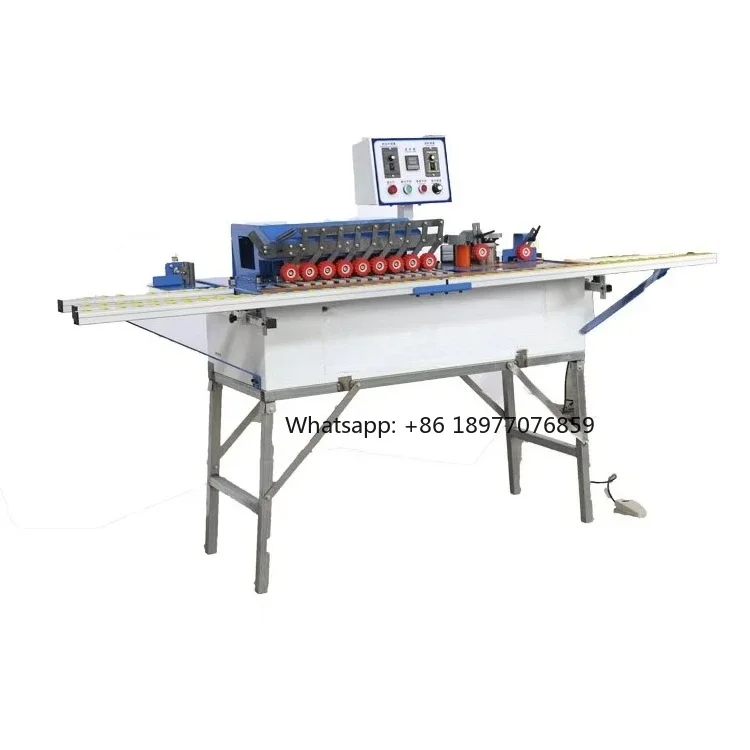 Hot SaleSmall Portable Automatic Cabinet Edging Machine PVC Melamine Portable Edge Banding Machine