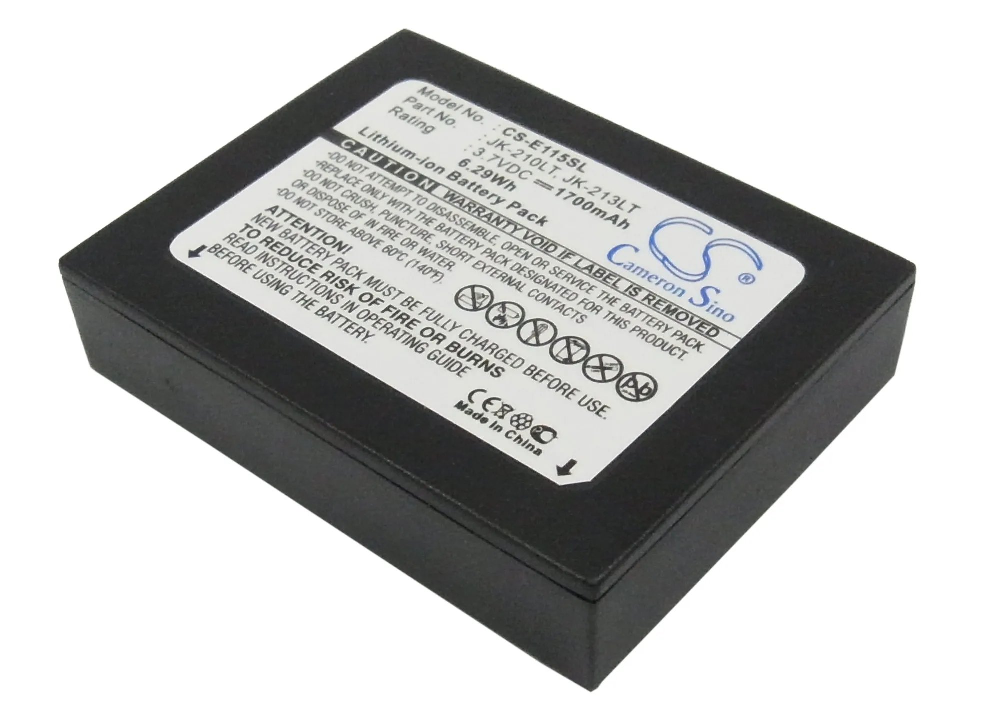 PDA, Pocket PC  850mAh  Battery For Casio JK-210LT Cassiopeia E100  Cassiopeia E-115 Cassiopeia E-125  E105  E125-CSC  E500