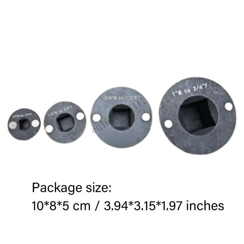 Adaptador casquillo rodamiento fino 517B, componente motor aleación Metal resistente a corrosión 1/4 a 3/8